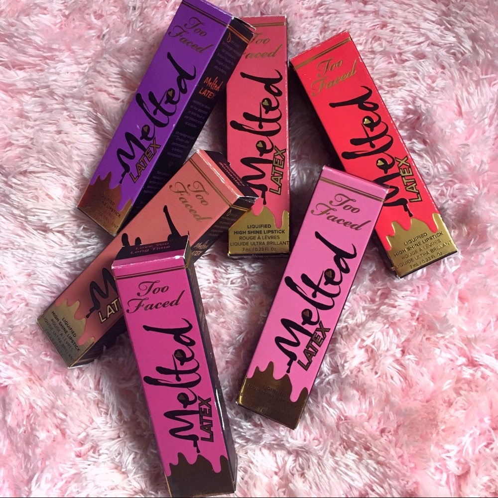 Too faced melted latex colors